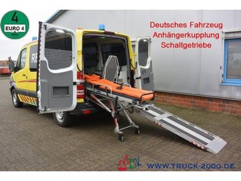 Krankenwagen Mercedes-Benz Sprinter 315 CDI RTW Trage Rollstuhl Rampe AHK: das Bild 1