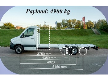 Müllwagen, Zustand - NEU Mercedes Sprinter Maxi 7440 kg, 4900 kg payload: das Bild 1