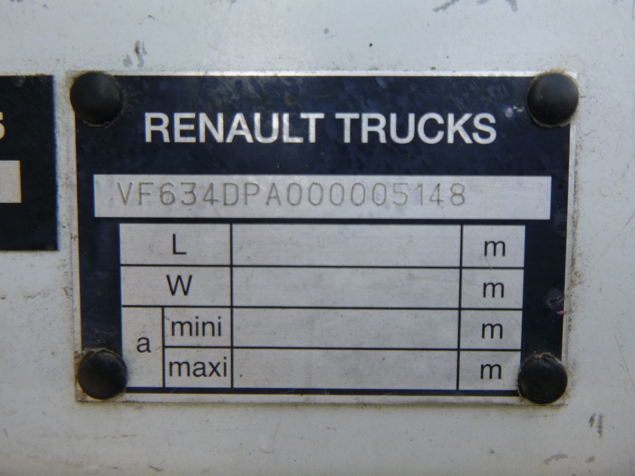 Saug-/ Spülfahrzeug Renault Kerax 450 dxi 6x4 RHD Rivard vacuum tank 11.9 m3: das Bild 46