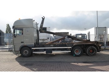 Abrollkipper DAF XF 105.410 6X2 HOOK ARM SYSTEM