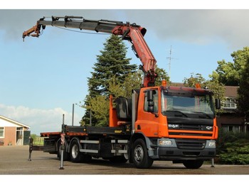 LKW DAF CF75/250 MANUELL!!CRANE 31tm + JIB!!2006!!RADIO REMOTE!!: das Bild 1