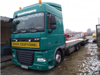 LKW Daf 105.410 mit Recker Maschinentransporter: das Bild 1