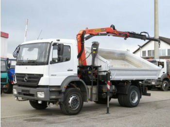Kipper Mercedes-Benz Axor 1824 2-Achs Kipper Kran