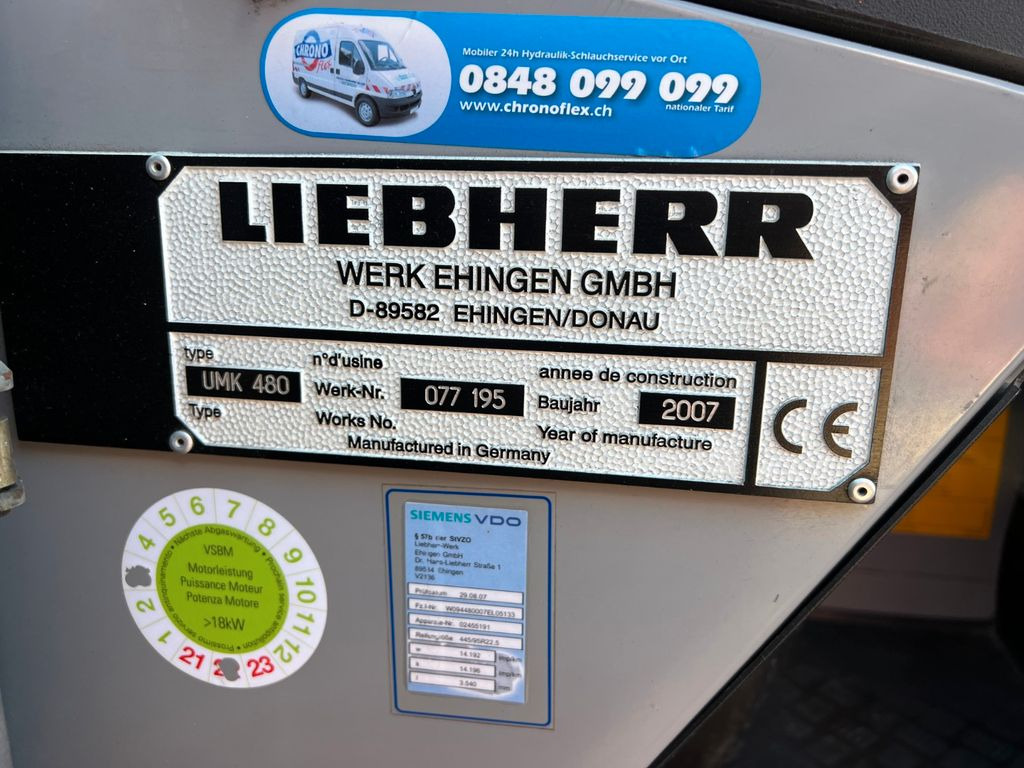 Autokran Liebherr MK80 8x6, SWISS Machine: das Bild 17