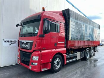 Containerwagen/ Wechselfahrgestell LKW MAN TGX 26.400 LBW  NAVI Kamera Lenkachse: das Bild 1