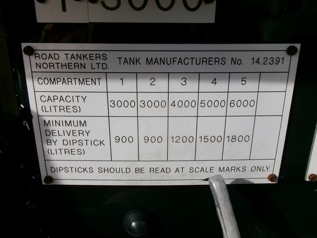 Tankwagen Für die Beförderung von Kraftstoff M.A.N. TGM 26.340 6X2 RHD fuel tank 21 m3 / 5 comp: das Bild 37