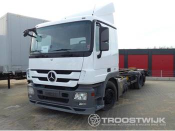 Containerwagen/ Wechselfahrgestell LKW Mercedes-Benz Actros: das Bild 1