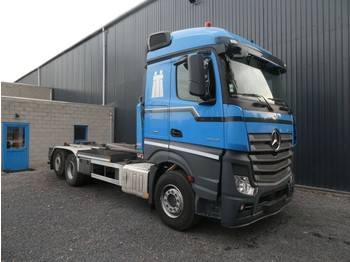 Containerwagen/ Wechselfahrgestell LKW Mercedes-Benz Actros 2645 6x2 EURO 5: das Bild 1