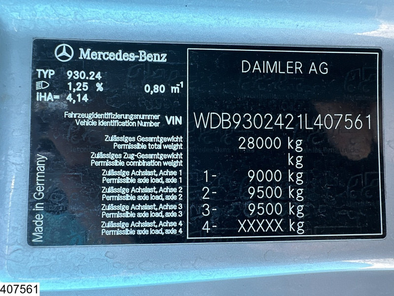 Abrollkipper Mercedes-Benz Actros 2646 6x4, EURO 5, Retarder, Multilift: das Bild 6