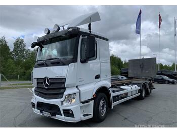 Containerwagen/ Wechselfahrgestell LKW Mercedes-Benz Actros L2551 L/6x2: das Bild 1