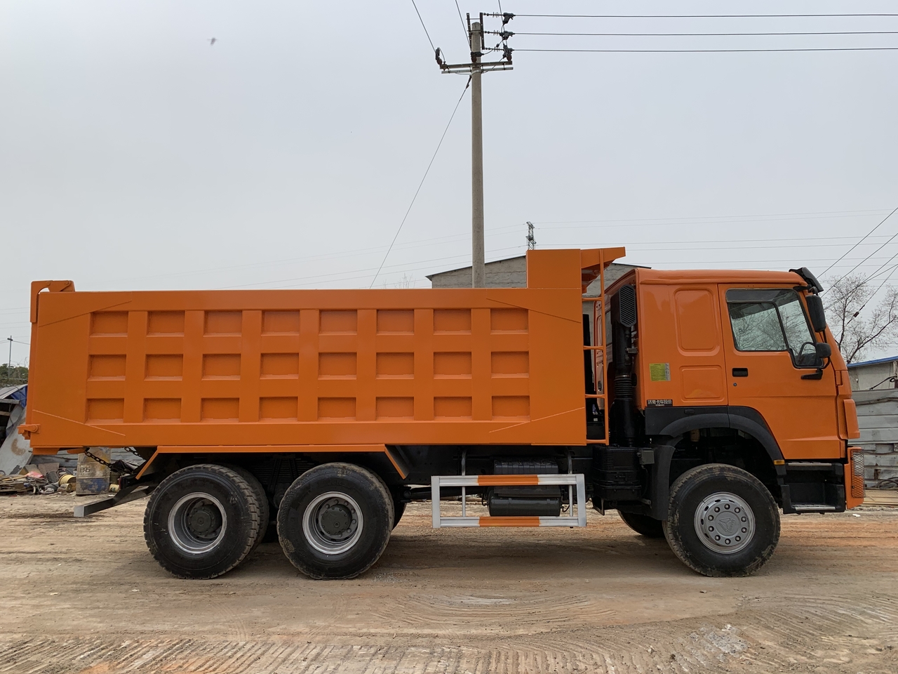 Kipper Für die Beförderung von schwere Technik SINOTRUK Howo 371 Dump truck: das Bild 2