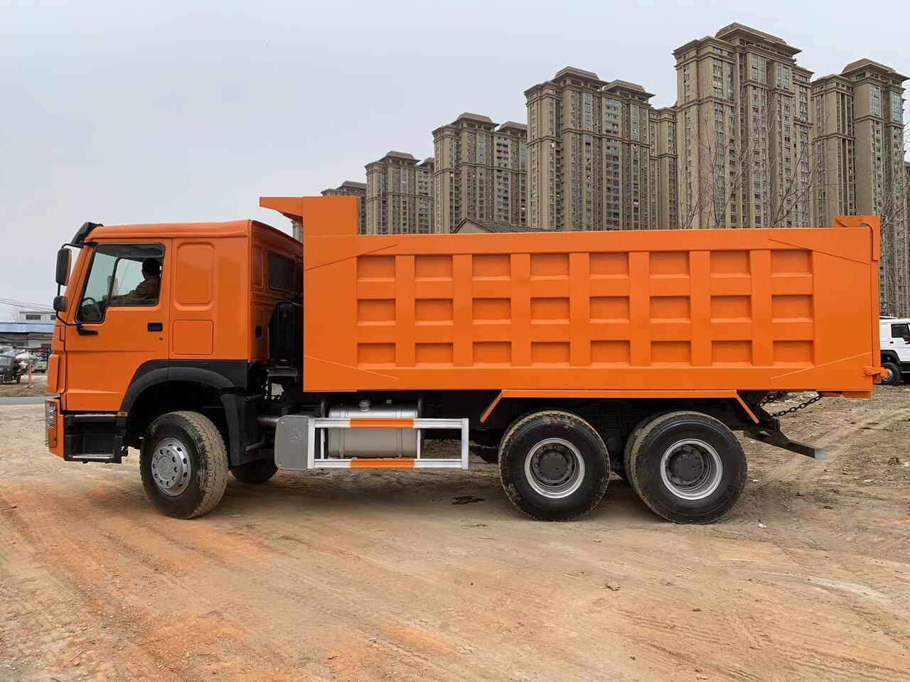 Kipper Für die Beförderung von schwere Technik SINOTRUK Howo 371 Dump truck: das Bild 3