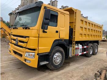 Kipper Für die Beförderung von schwere Technik SINOTRUK Howo Dump truck 371: das Bild 1