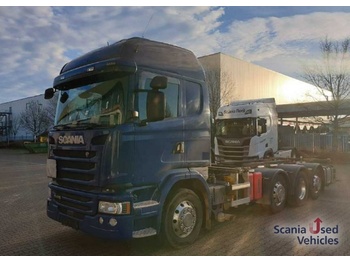 Containerwagen/ Wechselfahrgestell LKW Scania G 410 LB8x2*6HNB: das Bild 1