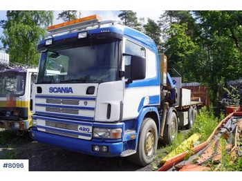 Pritsche LKW Scania R420: das Bild 1