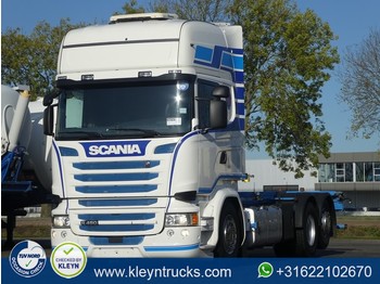 Containerwagen/ Wechselfahrgestell LKW Scania R450 tl 6x2*4 standklima: das Bild 1