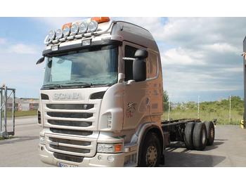 Containerwagen/ Wechselfahrgestell LKW Scania R480LB6X2*4HNB Euro 5: das Bild 1