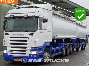 Tankwagen Scania R480 8X2 Silo Retarder Compressor Euro 5: das Bild 1