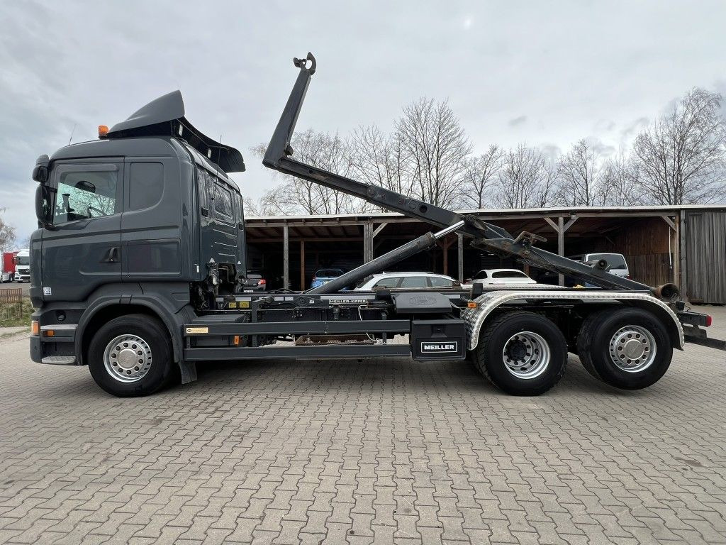 Abrollkipper Scania R520 V8*Retarder*Meiller RK20.70*FUNK*Lift-Lenk*: das Bild 8