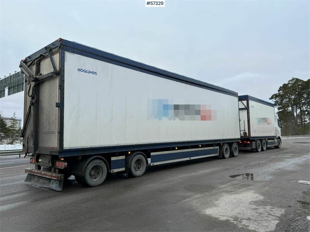 Koffer LKW Volvo FH 6x2 wood chip truck with trailer: das Bild 9