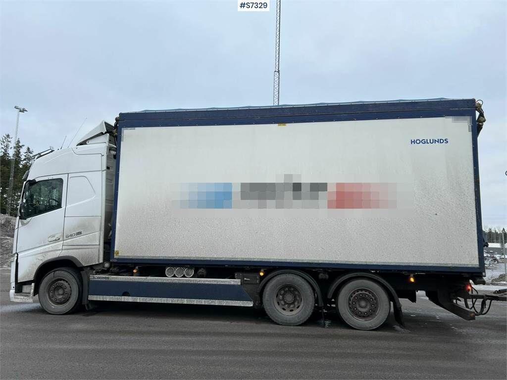 Koffer LKW Volvo FH 6x2 wood chip truck with trailer: das Bild 21