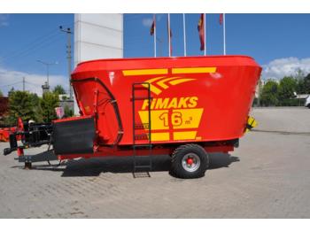 Fimaks Futtermischwagen 16m3 FMV 16 F/ feeding mixer / wóz paszowy - Futtermischwagen