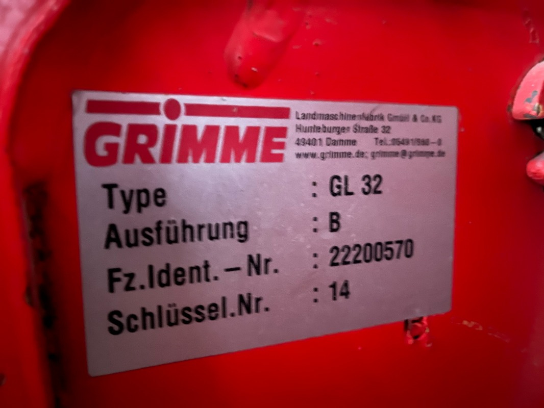 Erntemaschine GRIMME GL-32-B: das Bild 2