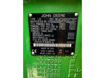John Deere 8335 R PowrShift / 6414 Stunden / EZ 2014 - Traktor: das Bild 4
