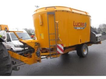 Futtermischwagen Lucas spirmix 180 band, 18 cbm, vorführer: das Bild 3