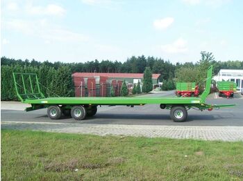 Landwirtschaftlicher Plattformanhänger Pronar PRONAR Ballenwagen TO 23, Druckl. 3-Achser, 15 t: das Bild 1