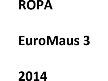 ROPA EuroMaus 3 - Rübenvollernter