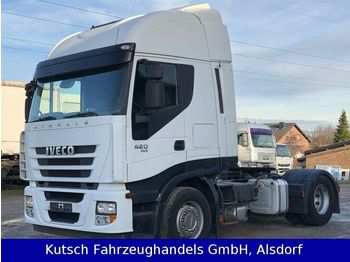 Sattelzugmaschine Iveco AS 420 Cube mit Schubbodenhydraulik: das Bild 1