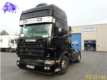 Sattelzugmaschine Scania 164 580 Euro 3 RETARDER: das Bild 1