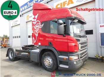 Sattelzugmaschine Scania P 340 Special tractor unit for car transporter: das Bild 1