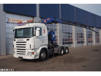 Sattelzugmaschine Scania R 480 LA PM 30 ton/meter laadkraan: das Bild 1