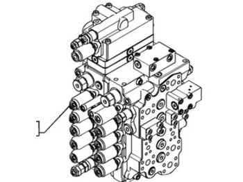 CASE Hydraulik ventil