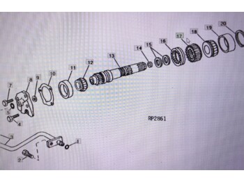 JOHN DEERE Getriebe und Teile