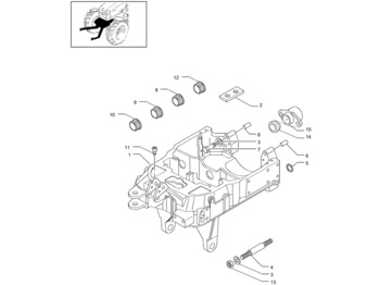 NEW HOLLAND Rahmen/ Chassis