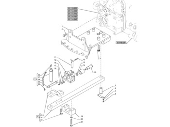 NEW HOLLAND Rahmen/ Chassis