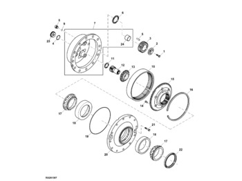 JOHN DEERE Transmission