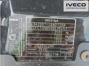 IVECO Daily 35S16 V Euro6 Klima ZV - Kastenwagen: das Bild 5