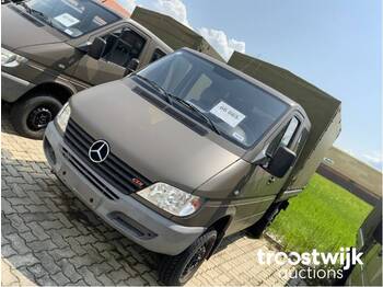 Planen Transporter, Transporter mit Doppelkabine Mercedes-Benz Sprinter C-N1-313CDI - Pritsche: das Bild 1