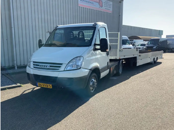 Iveco Daily 40 C 18 300 Be Combi Airco 3 Zits Lier. Oplegger D - Minisattelzug