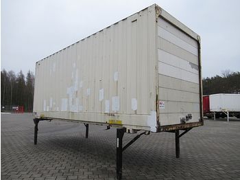Kofferaufbau / - BDF Wechselkoffer 7,45 m JUMBO Rolltor: das Bild 1
