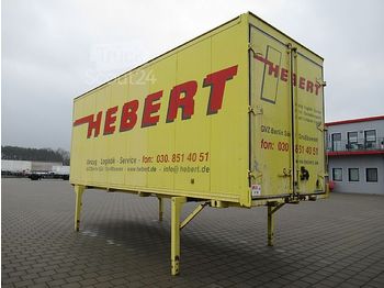 Kofferaufbau Fruehauf - Ackermann JUMBO BDF - AWL Möbelkoffer 7,15 m: das Bild 1