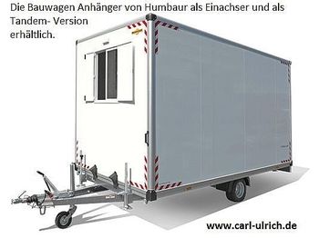Wohncontainer, Zustand - NEU Humbaur - Bauwagen 154222-24PF30 Einachser Sonderangebot: das Bild 1