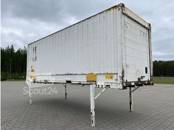  - Wechselkoffer mit Rolltor 7,45 m kran- und stapelbar - Kofferaufbau