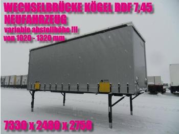 Kögel BDF 7,45 / 2,75 höhe LASI 12642 XL / NEU - Wechselaufbau/ Container
