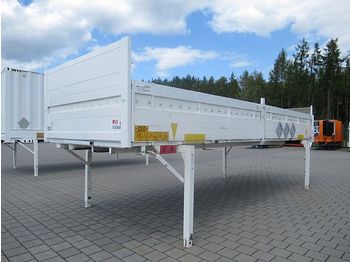 Pritschenaufbau Krone - BDF-Wechselbrücke Baustoffpritsche