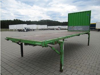 Pritschenaufbau Krone - BDF Wechselbrücke - Wechselpritsche Plateau